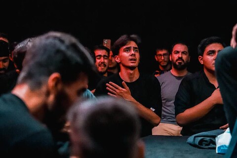 تصاویر/ هیئت هفتگی حسین جان ارومیه