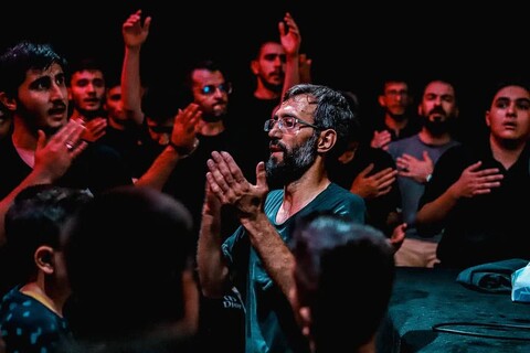 تصاویر/ هیئت هفتگی حسین جان ارومیه