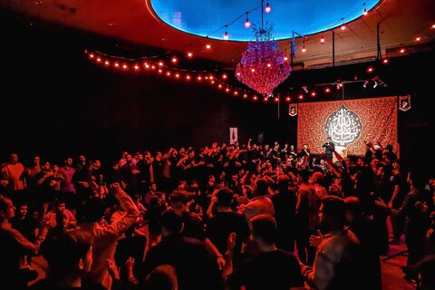 تصاویر/ هیئت هفتگی حسین جان ارومیه