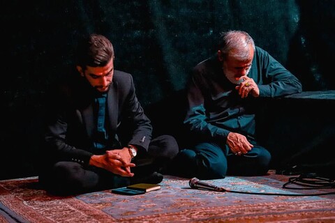 تصاویر/ هیئت هفتگی حسین جان ارومیه