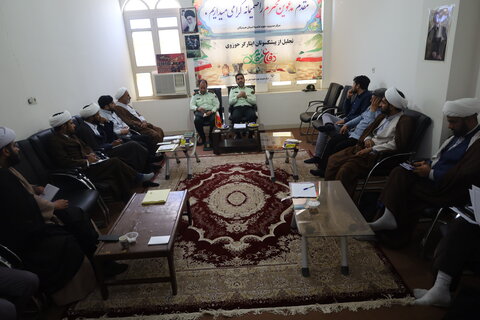 تصاویر/ اجلاسیه معاونین اجرایی مدارس علمیه استان هرمزگان