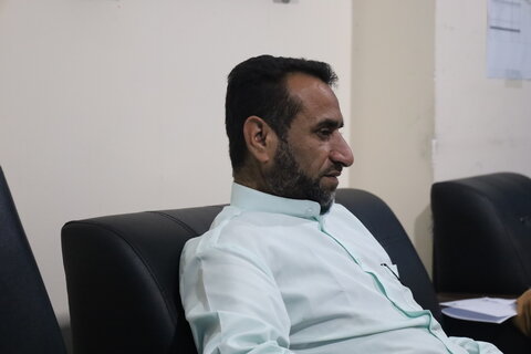 تصاویر/ نشست معاونین مرکز مدیریت استان هرمزگان با مدیر جدید مدرسه علمیه میناب