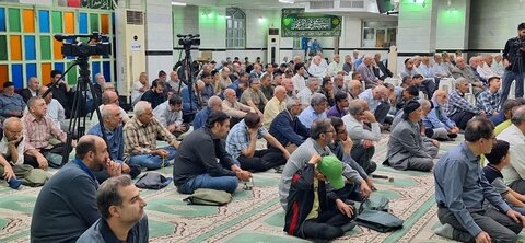 تصاویر/ مراسم سوگواری شهادت حضرت زهرا(س) در مسجد حضرت رسول اکرم(ص) تهران