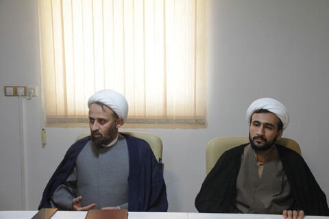 تصاویر/ جلسه معاوان پژوهش مدارس علمیه استان بوشهر