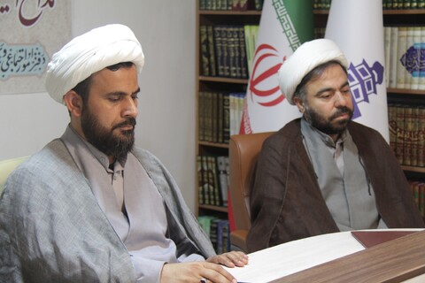 تصاویر/ جلسه معاوان پژوهش مدارس علمیه استان بوشهر