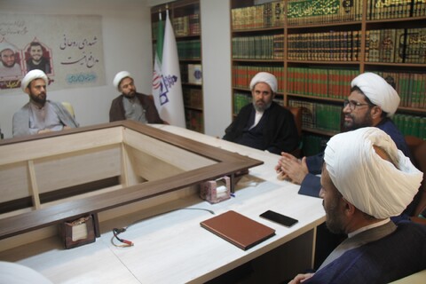 تصاویر/ جلسه معاوان پژوهش مدارس علمیه استان بوشهر