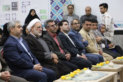 تصاویر/ آیین طرح «قاضی در مدرسه» به‌صورت متمرکز استانی در سمنان