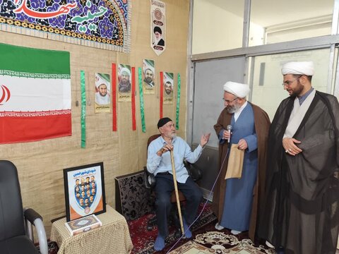 تصاویر/پاسداشت مقام والای طلبه شهید علی صالحی در خمین