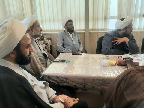 تصاویر/ نشست مدیر گروه‌های جهادی حوزه‌های علمیه کشور با مدیر حوزه علمیه کاشان