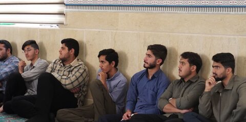 تصاویر/ برگزاری جلسه اخلاقی در مدرسه علمیه اردکان