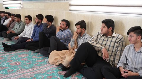 تصاویر/ برگزاری جلسه اخلاقی در مدرسه علمیه اردکان