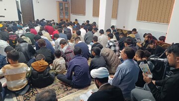 تصاویر/ مراسم هیئت هفتگی جوانان و نوجوانان انصارالمهدی شاهین دژ