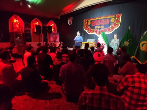 تصاویر/ مراسم هفتگی هیئت رزمندگان اسلام شهرستان میبد