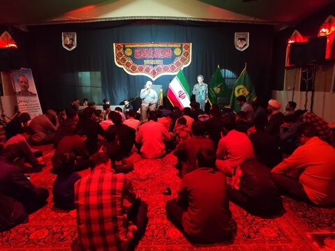 تصاویر/ مراسم هفتگی هیئت رزمندگان اسلام شهرستان میبد