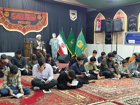 تصاویر/ مراسم هفتگی هیئت رزمندگان اسلام شهرستان میبد