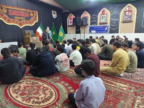 تصاویر/ مراسم هفتگی هیئت رزمندگان اسلام شهرستان میبد