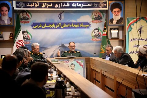 تصاویر/ جلسه شورای سیاست گذاری مجمع بسیج آذربایجان غربی