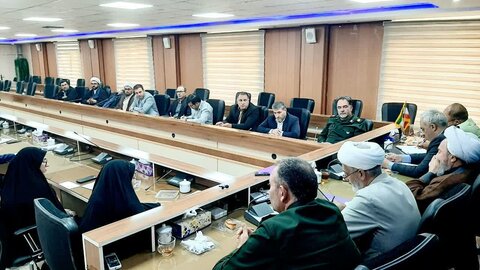 تصاویر/ جلسه شورای فرهنگ عمومی شاهین دژ