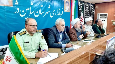 تصاویر/ جلسه شورای فرهنگ عمومی شاهین دژ