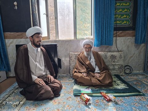 تصاویر/ درس اخلاق طلاب مدرسه علمیه امام خمینی (ره) ماکو