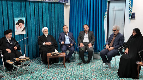 تصاویر/ دیدار دبیر شورای مشاوران وزیران در امور ایثارگری با امام جمعه ارومیه