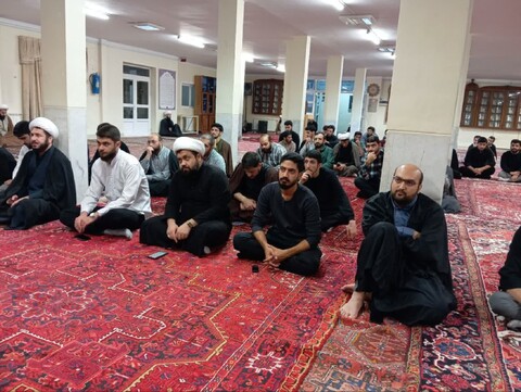 تصاویر/ هیئت هفتگی مدرسه علمیه ولیعصر(عج) تبریز