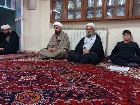 تصاویر/ هیئت هفتگی مدرسه علمیه ولیعصر(عج) تبریز