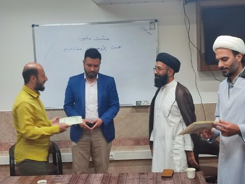 تصاویر|جشنواره مدرسه‌ای علامه حلی(ره)  مدرسه علمیه آیت الله درچه ای شهرستان درچه