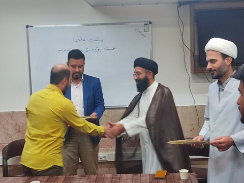 تصاویر|جشنواره مدرسه‌ای علامه حلی(ره)  مدرسه علمیه آیت الله درچه ای شهرستان درچه