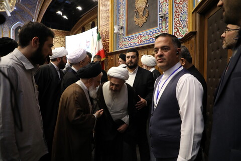 تصاویر/ مراسم افتتاحیه کنگره بین‌المللی بزرگداشت مرحوم میرزای نائینی