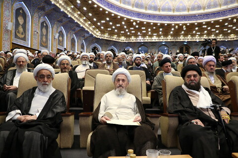 تصاویر/ مراسم افتتاحیه کنگره بین‌المللی بزرگداشت مرحوم میرزای نائینی