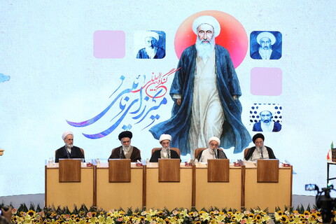 تصاویر/ مراسم افتتاحیه کنگره بین‌المللی بزرگداشت مرحوم میرزای نائینی