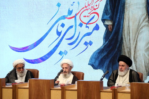 تصاویر/ مراسم افتتاحیه کنگره بین‌المللی بزرگداشت مرحوم میرزای نائینی