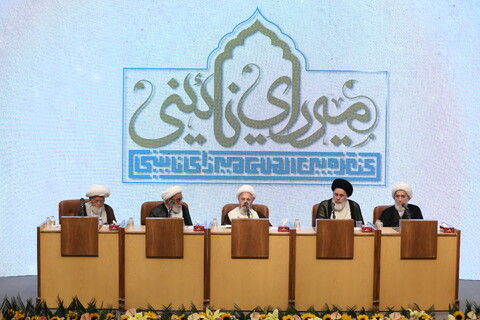 تصاویر/ مراسم افتتاحیه کنگره بین‌المللی بزرگداشت مرحوم میرزای نائینی