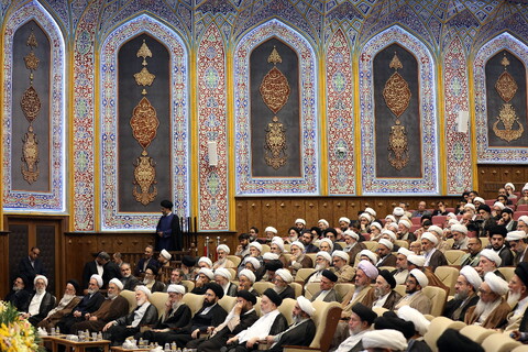 تصاویر/ مراسم افتتاحیه کنگره بین‌المللی بزرگداشت مرحوم میرزای نائینی