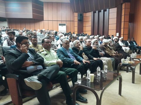 آیین تقدیر از خادمین محرم و حسینیه معلی سیستان