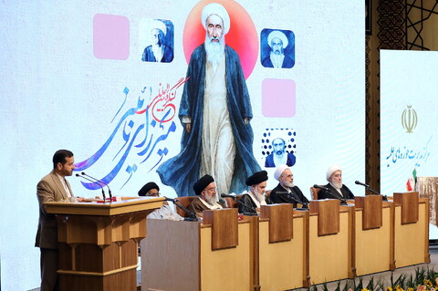 تصاویر/ مراسم افتتاحیه کنگره بین‌المللی بزرگداشت مرحوم میرزای نائینی