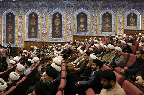 تصاویر/ مراسم افتتاحیه کنگره بین‌المللی بزرگداشت مرحوم میرزای نائینی