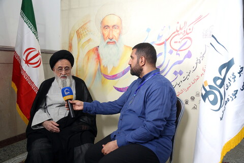 تصاویر/ مصاحبه با مهمانان کنگره بین‌المللی بزرگداشت مرحوم میرزای نائینی