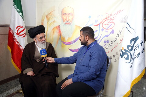 تصاویر/ مصاحبه با مهمانان کنگره بین‌المللی بزرگداشت مرحوم میرزای نائینی