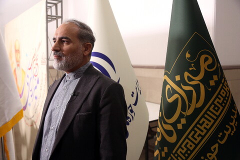 تصاویر/ مصاحبه با مهمانان کنگره بین‌المللی بزرگداشت مرحوم میرزای نائینی