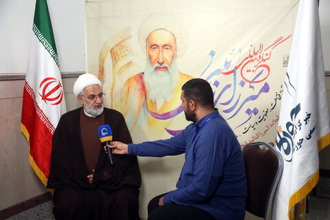 تصاویر/ مصاحبه با مهمانان کنگره بین‌المللی بزرگداشت مرحوم میرزای نائینی