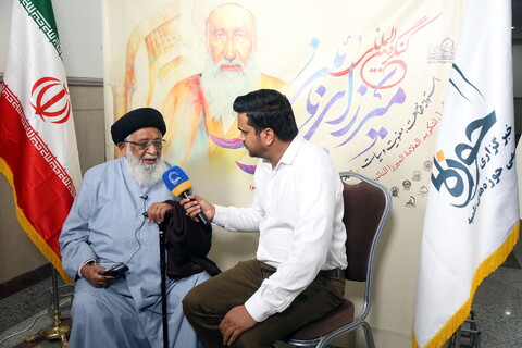 تصاویر/ مصاحبه با مهمانان کنگره بین‌المللی بزرگداشت مرحوم میرزای نائینی