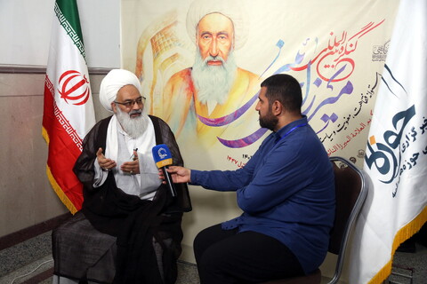 تصاویر/ مصاحبه با مهمانان کنگره بین‌المللی بزرگداشت مرحوم میرزای نائینی