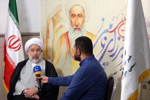 تصاویر/ مصاحبه با مهمانان کنگره بین‌المللی بزرگداشت مرحوم میرزای نائینی