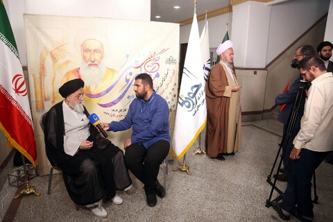 تصاویر/ مصاحبه با مهمانان کنگره بین‌المللی بزرگداشت مرحوم میرزای نائینی