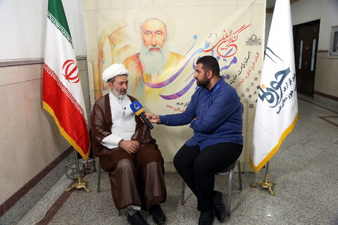 تصاویر/ مصاحبه با مهمانان کنگره بین‌المللی بزرگداشت مرحوم میرزای نائینی