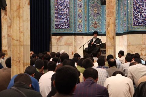تصاویر/ محفل قرآنی طلاب مدارس آیت‌الله مجتهدی و آیت‌الله حق‌شناس