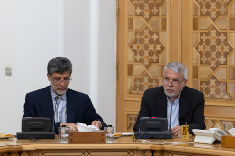 تصاویر/ نشست کارگروه امام رضا علیه‌السلام وزارت امور خارجه در حرم مطهر رضوی