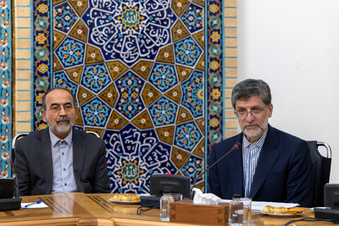 تصاویر/ نشست کارگروه امام رضا علیه‌السلام وزارت امور خارجه در حرم مطهر رضوی